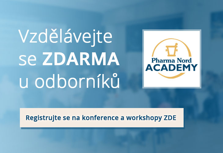Logo edukační činnosti Pharma Nord Academy