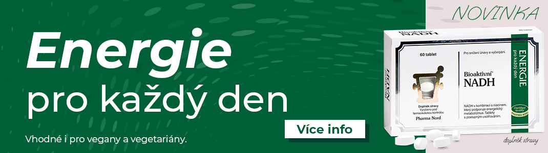 Optimální dávka energie ve formě NADH