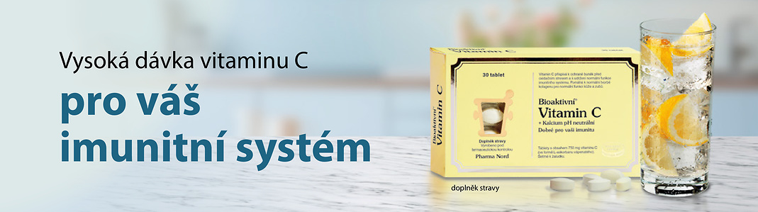 Bioaktivní Vitamin C+Kalcium pH neutrální Silný, nekyselý vitamin C farmaceutické kvality